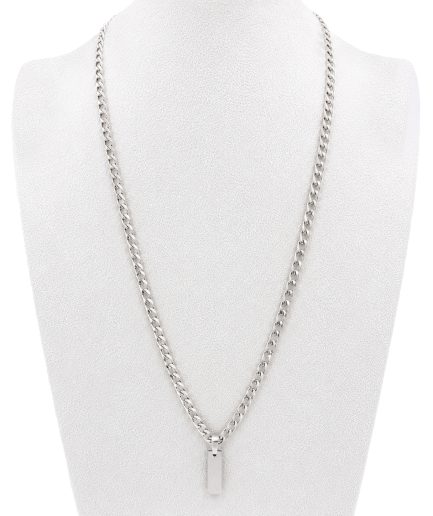 Silver Bar Necklace