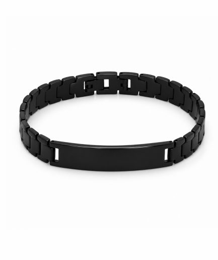 Obsidian Crest Bracelet