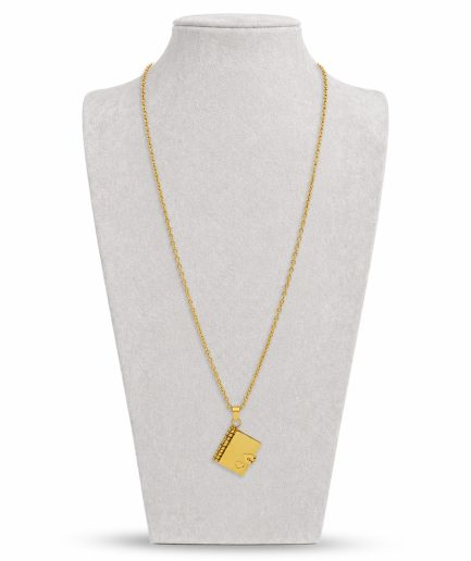 Gold Heart & Key Locket