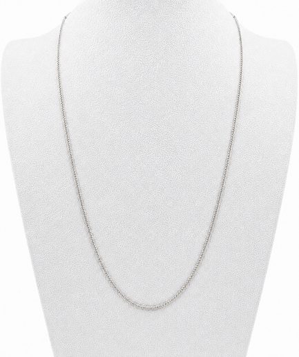 Silver Essential Box Necklace