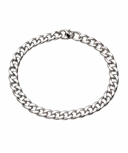 Silver Legacy Curb Bracelet
