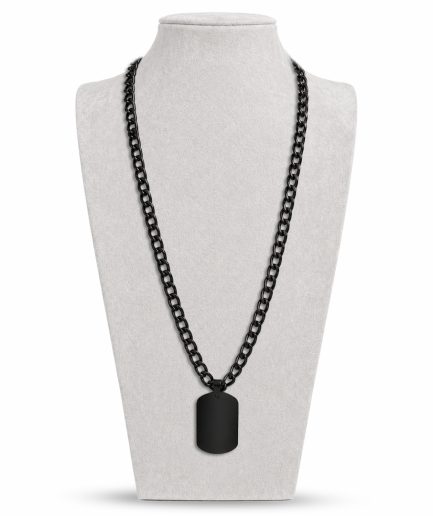 Shadow Dog Tag Necklace