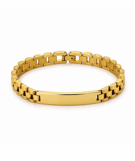 Monarch Gold ID Bracelet